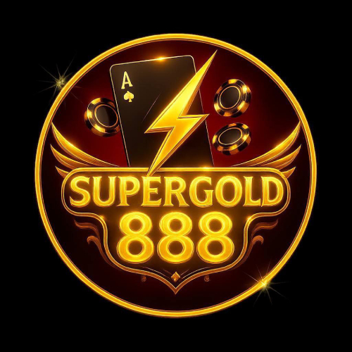 SuperGold888 app guide banner showing installation options for Android and iOS